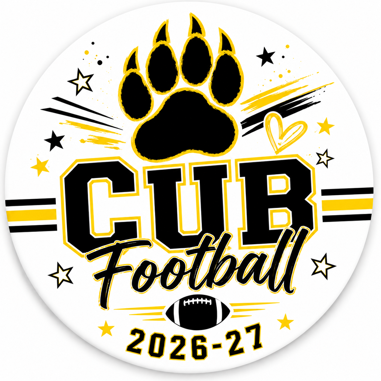 Cub Football 2026-27 Edit
