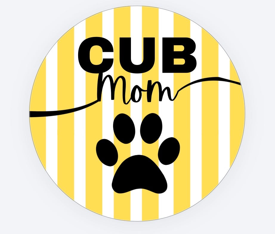 School Spirit - Family - Custom - 3 inch Button