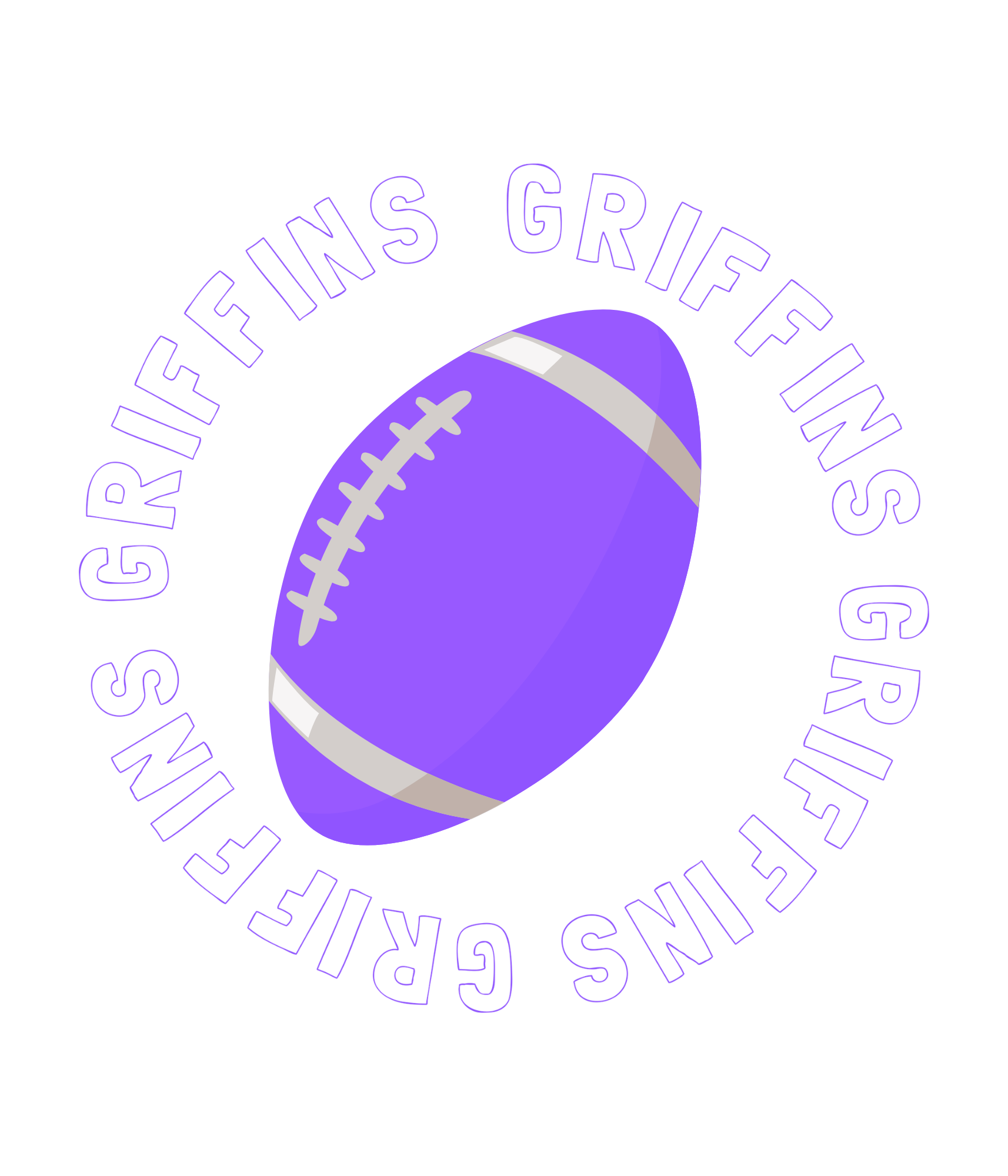 Customizable - High School Spirit - 3 Inch Button - Multi Sport