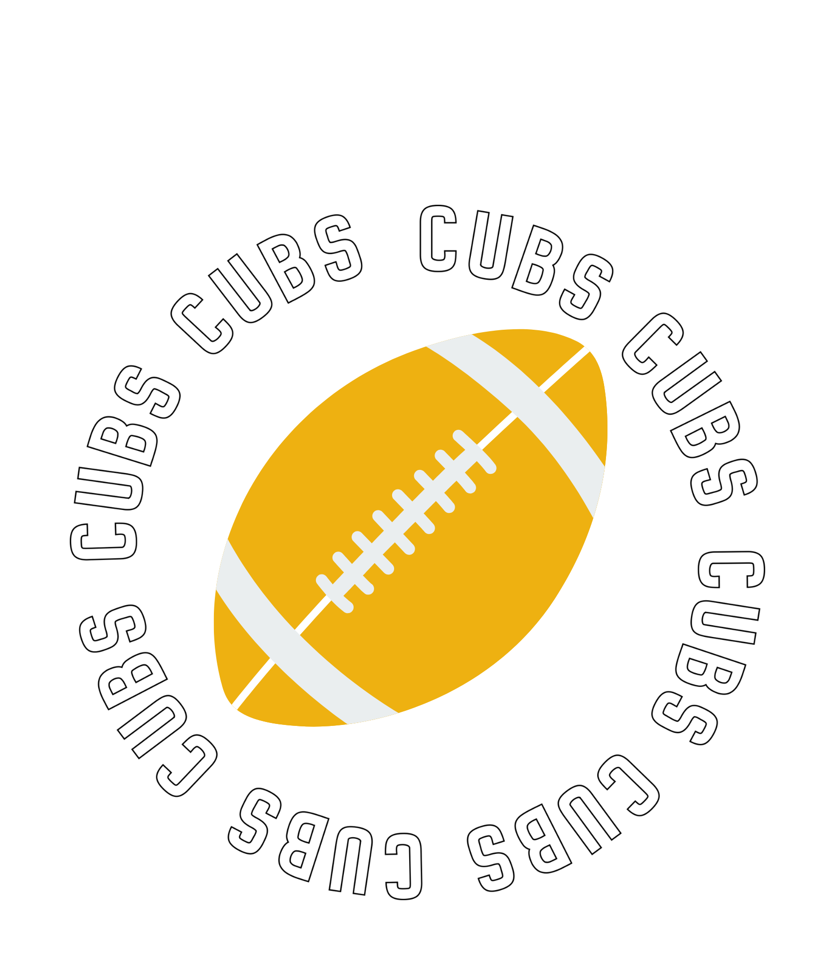 Customizable - High School Spirit - 3 Inch Button - Multi Sport