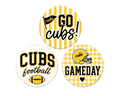 Cub - Football - 3 pack - Button Set - Gameday