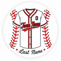 Custom Baseball Jersey - 01 - 2026 edit - 3 inch Button