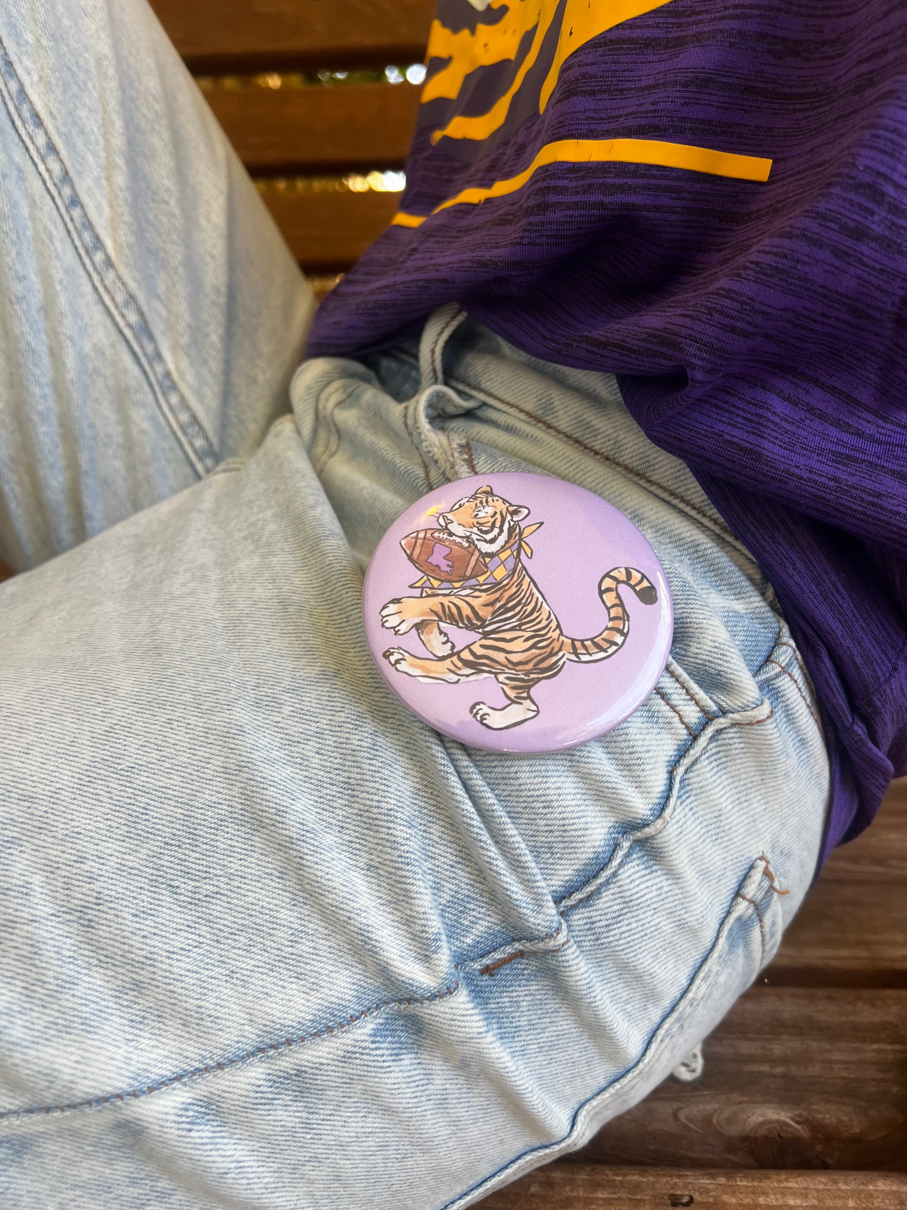 3 Pack - Tiger Gameday Favorites - 3 inch Button Set