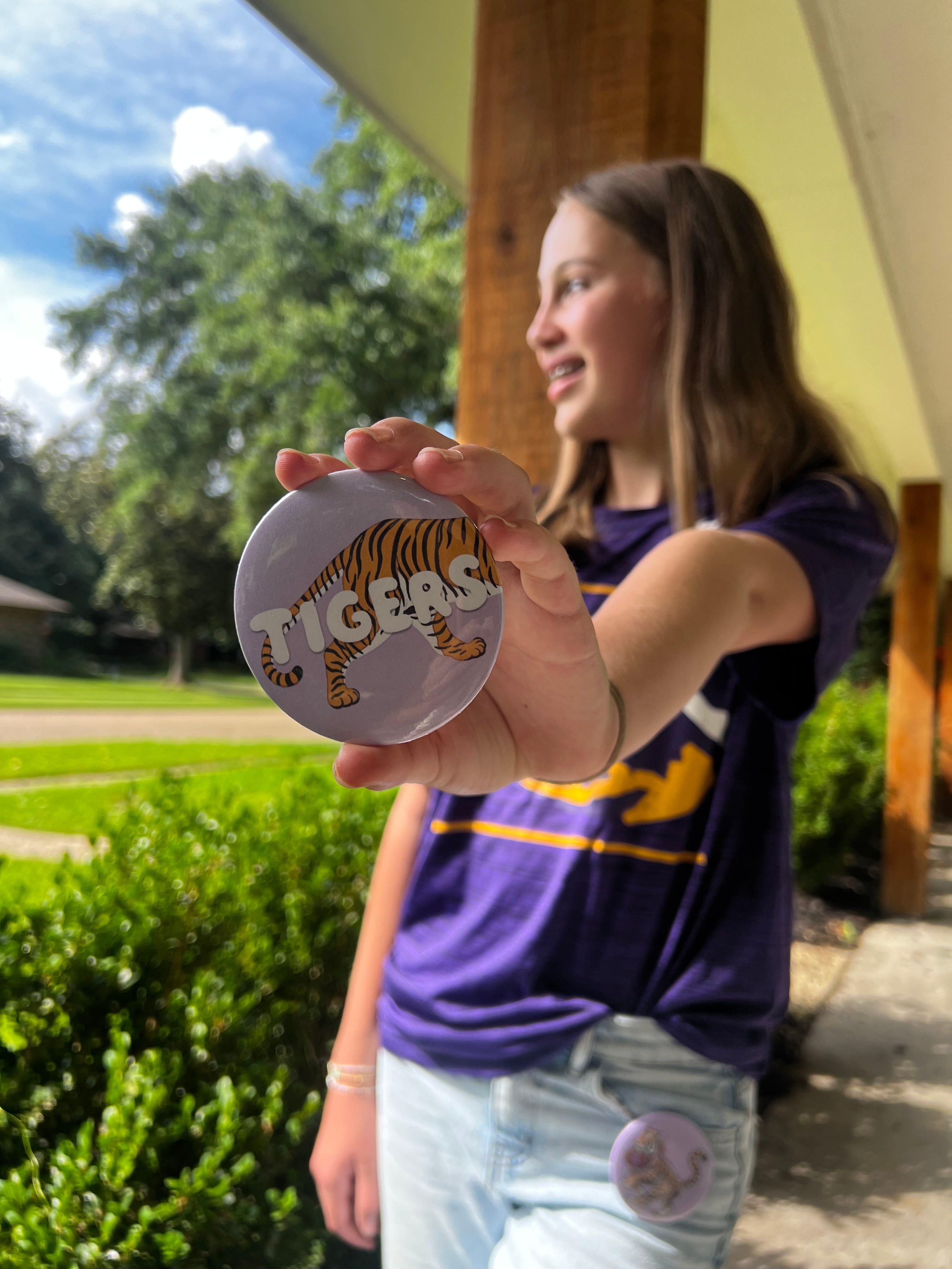3 Pack - Tiger Gameday Favorites - 3 inch Button Set
